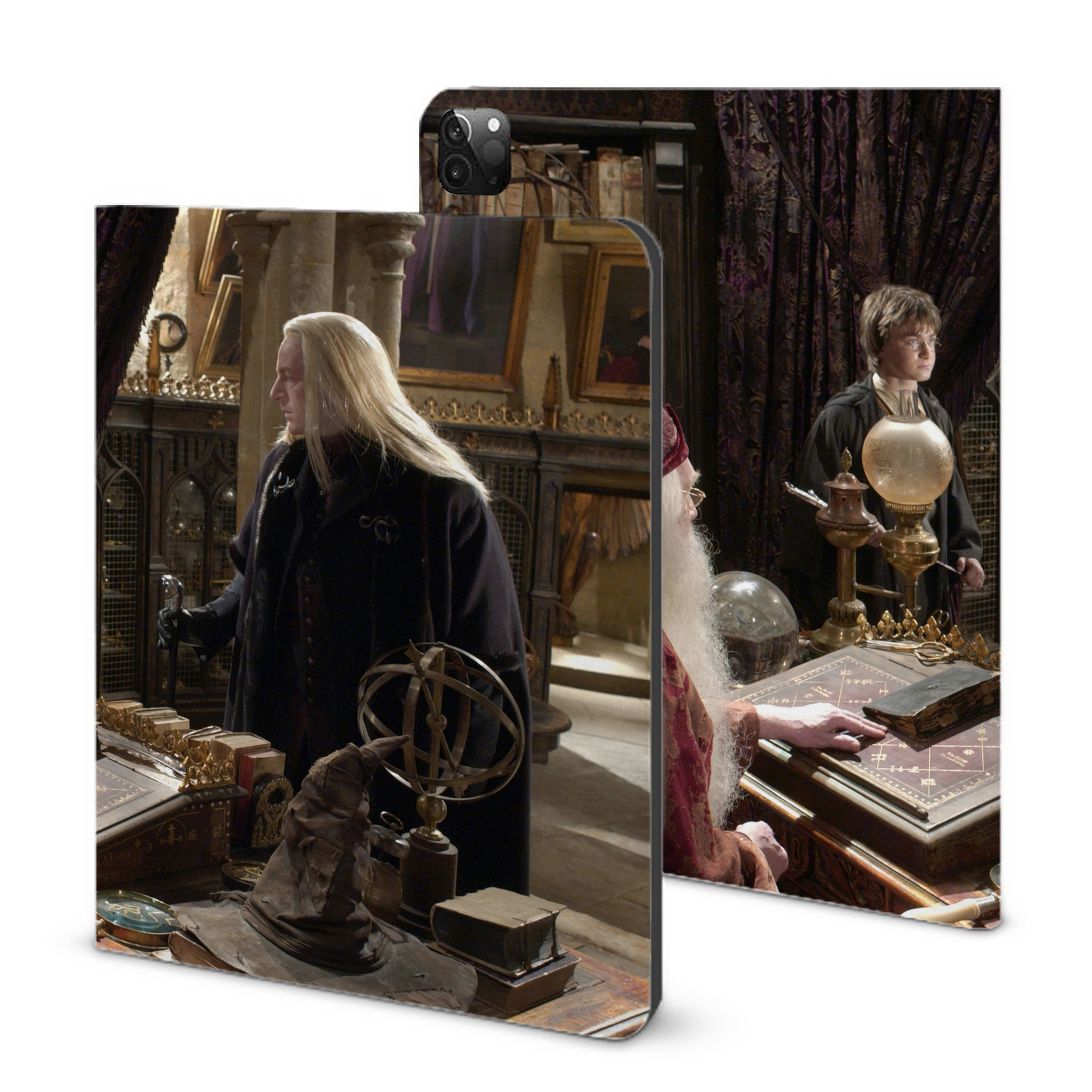 （画像用） Harry Potter ハリー・ポッターシリーズ IPadケース ペンホルダー付き ブックスタイルデザイン